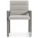 Monolith Beige Performance Fabric Arm Chair Set of 2