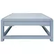 Locklin Light Blue Lacquer 40" Rectangular Coffee Table