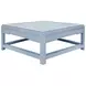 Locklin Light Blue Lacquer 40" Rectangular Coffee Table