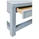 Locklin Light Blue Lacquer 40" Rectangular Coffee Table