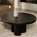 Logan Black Outdoor Round Coffee Table