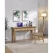 Logans Edge Brown Rectangular Sofa Table and Desk