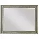Savona Versaille Painted 9 Drawer Stockholm Dresser with Rectangular Regent Mirror