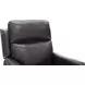 Longview Rainer Walnut Leather Power Lift Recliner with Nailhead Trim and USB Charging