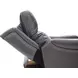 Longview Rainer Walnut Leather Power Lift Recliner with Nailhead Trim and USB Charging