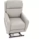 Longview Rainer Dove Leather Power Lift Recliner with Nailhead Trim and USB Charging