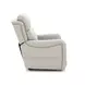 Longview Rainer Dove Leather Power Lift Recliner with Nailhead Trim and USB Charging