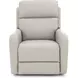 Longview Rainer Dove Leather Power Lift Recliner with Nailhead Trim and USB Charging