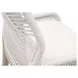 Loom White Upholstered Counter Height Stool Set of 2