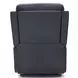 Louisville Rainer Ocean Leather Zero Gravity Lay Flat Power Lift Recliner with USB Charging and Nailhead Trim