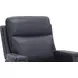 Louisville Rainer Ocean Leather Zero Gravity Lay Flat Power Lift Recliner with USB Charging and Nailhead Trim