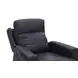 Louisville Rainer Ocean Leather Zero Gravity Lay Flat Power Lift Recliner with USB Charging and Nailhead Trim