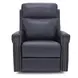 Louisville Rainer Ocean Leather Zero Gravity Lay Flat Power Lift Recliner with USB Charging and Nailhead Trim