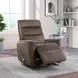 Takami Chocolate Swivel Recliner
