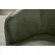 Valdoro Lyric Sage Leather Upholstered Swivel Club Chair