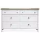Windmill Harbour White Whisp and Sand Panel Bedroom Set