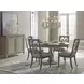 Savona Versaille Painted Upholstered Genieve Side Chair Set of 2
