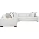 Great Room White 2 Piece Sectional