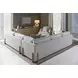 Great Room White 2 Piece Sectional with Runner Base