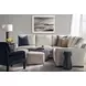 Cornerstone Beige Weltless Sectional