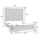 Hickory Creek Brown Velvet California King Storage Panel Bed