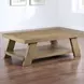 Orinda Brown Rectangular Coffee Table