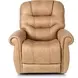 Lucas Canyon Silt Performance Fabric Power Lift Recliner with USB Charging and 3 Zone Heat