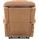 Lucas Canyon Silt Performance Fabric Power Lift Recliner with USB Charging and 3 Zone Heat