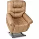 Lucas Canyon Silt Performance Fabric Power Lift Recliner with USB Charging and 3 Zone Heat