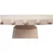 Lucian White Oak 61.5" Dining Table With Studded Edge Top And Tapered Base