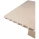 Lucian White Oak 85.75" Dining Table With Studded Edge Top And Tapered Base