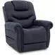Lucas Canyon Ocean Performance Fabric Power Lift Recliner with USB Charging and 3 Zone Heat