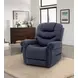 Lucas Canyon Ocean Performance Fabric Power Lift Recliner with USB Charging and 3 Zone Heat