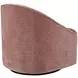 Lulu Red Upholstered 360 Swivel Accent Chair