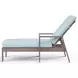 Laguna Canvas Skyline 77" Outdoor Chaise Lounge