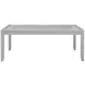 Fiona Mist Gray 78" Extendable Rectangular Dining Table