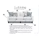 Limelight Mineral Gray Performance Fabric 98" Sofa with Rolled Arm