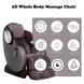 Pacari Chocolate Upholstered Massage Chair