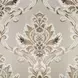 Danae Champagne and Gold Upholstered Lounge Chair with Pillows and Nailhead trim