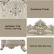Danae Champagne and Gold Upholstered Lounge Chair with Pillows and Nailhead trim