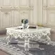 Adara Antique White Occassional Table Set