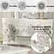 Adara Antique White Rectangular Sofa Table