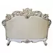 Vendome Champagne 70" Loveseat with Pillows and Nailhead Trim