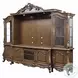 Latisha Antique Oak 121" Entertainment Center