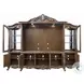 Latisha Antique Oak 121" Entertainment Center