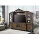 Latisha Antique Oak 121" Entertainment Center
