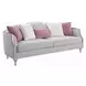 Kasa Beige 94" Sofa with Pillows