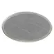 Kasa Gray and Champagne Oval Sintered Stone Top Cocktail Table