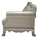 Dresden Antique Pearl Living Room Set with Nailhead Trim