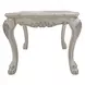 Dresden Bone White Rectangular End Table